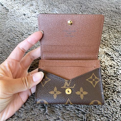 red louis vuitton card holder|louis vuitton card holder used.